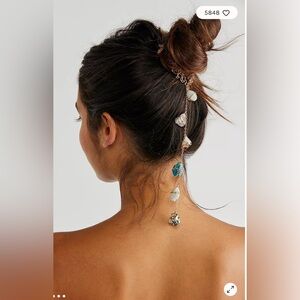 Free People X Ariana Ost Dripping Stones Hair Tie